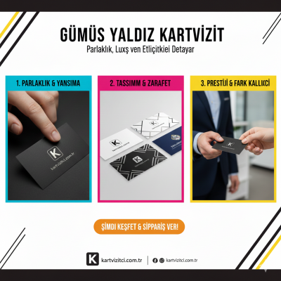 Gümüş Yaldız Kartvizit